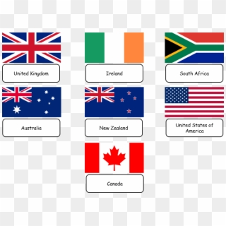 English Speaking Countries Flags Google Image Search - English Speaking Countries Flags, HD Png Download