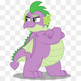 Spike Still Keeps His Smugness Even When Grown Up - Cartoon, HD Png Download