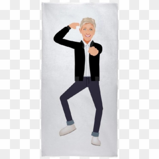 Ellen Show Emoji Beach Towel - Figure Skating Jumps, HD Png Download