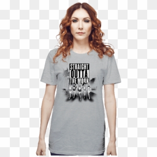 Straight Outta The Moon - Shirt, HD Png Download