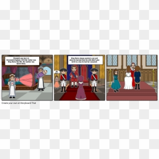 History Of Queen Elizabeth - Cartoon, HD Png Download