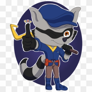 Diligently On Bringing Sly Cooper To The Small Screen - Cartoon, HD Png Download