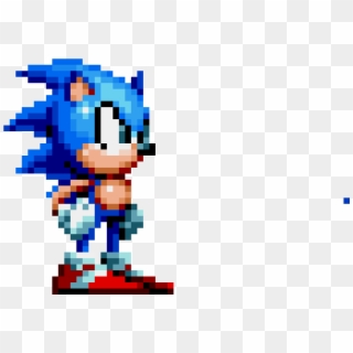 Sonic Mania Sonic Sprite - Sonic Mania Sonic 1, HD Png Download