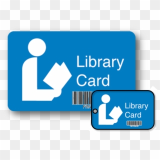 Library Card With Fab - Library Card Png, Transparent Png