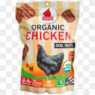 Plato Organic Chicken Strips Dog Treats, HD Png Download