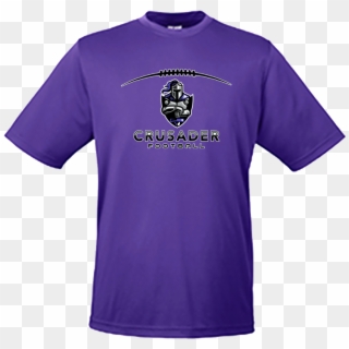 Crusader Football Short Sleeve Tshirt - Active Shirt, HD Png Download
