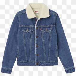 Levi's Kids Trucker Jacket - Pull And Bear Jeans Jacket, HD Png Download