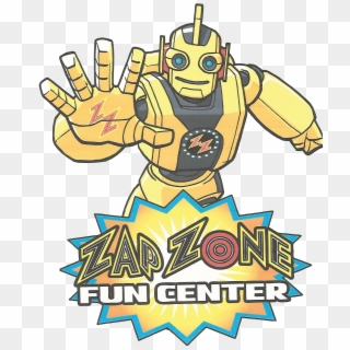 Zap Zone Fun Center Logo - Zap Zone Logo, HD Png Download