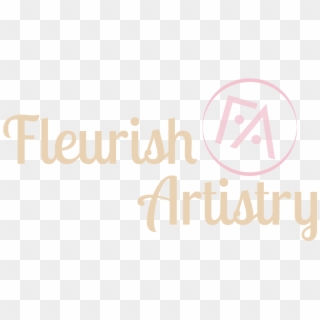 Fleurish Artistry Logo 1 - Calligraphy, HD Png Download