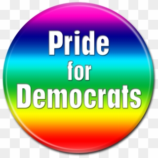 Democrat Button - Circle, HD Png Download