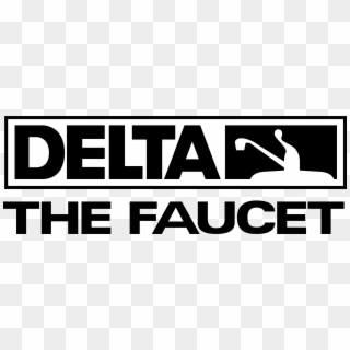 Delta Faucet 2 Logo Png Transparent - Delta The Faucet Logo, Png Download