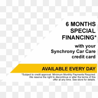 Synchrony Car Care Credit, HD Png Download