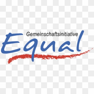 Equal Logo Png Transparent - Calligraphy, Png Download