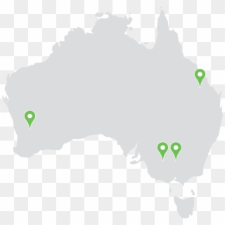 Origin - Australia And New Zealand Population Density Map, HD Png Download