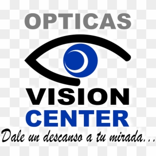 Vision Center Logotipo Con Resplandor - Aviamentos Atacado, HD Png Download