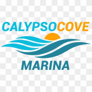 Vertical Logo Calypso Cove Marine Norman Oklahoma Lake - Logo Lake, HD Png Download