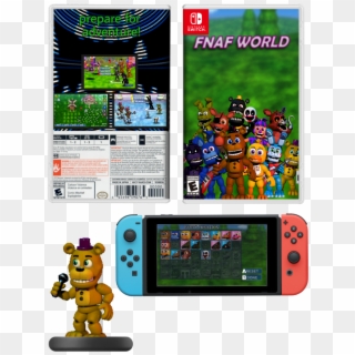 Fnaf World Switch , Png Download - Nintendo Ds, Transparent Png