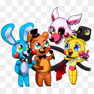 Is This Your First Heart - Chibi Fnaf 2, HD Png Download