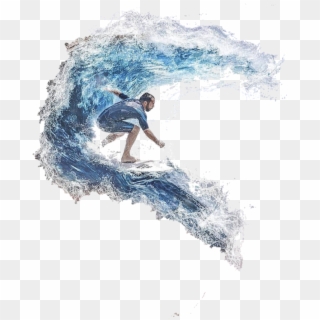 White Png - Surfing, Transparent Png