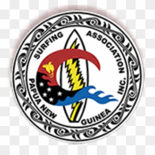 Surfing Association Of Papua New Guinea - Emblem, HD Png Download