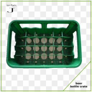 Plastic Kitchen Basket Plastic Milk Crate Transparent - Plastic Beer Bottle Crates, HD Png Download