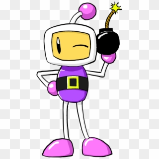 A Little Drawing Of Bomberman - Cartoon, HD Png Download