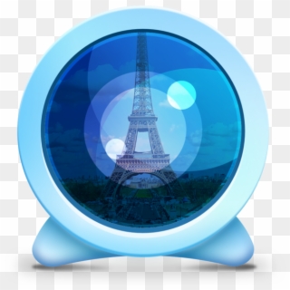 Webcam World View 4 - Eiffel Tower, HD Png Download