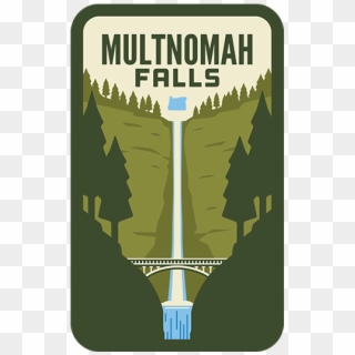 Multnomah Falls Logo, HD Png Download