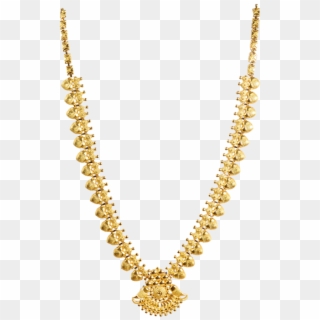 Thanmay Light Weight Jewel Gold Necklace Gold Jewelry - Necklace, HD Png Download