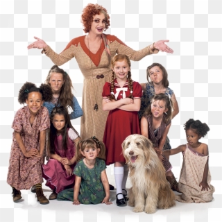 Annie At Liverpool Empire The Cast From Annie - Annie Opera House Manchester, HD Png Download