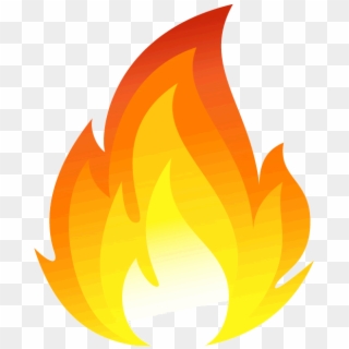 Iphone Fire Emoji Png Clipart , Png Download - Flame Fire Clipart, Transparent Png