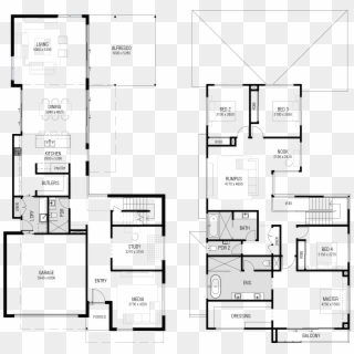 Noosa 380 - Floor Plan, HD Png Download