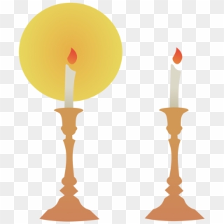 Candle Vector Holder - Advent Candle, HD Png Download