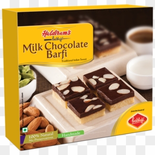 Buy Prabhuji Haldiram Milk Chocolate Bafri * 300 G - Haldiram Sweets, HD Png Download