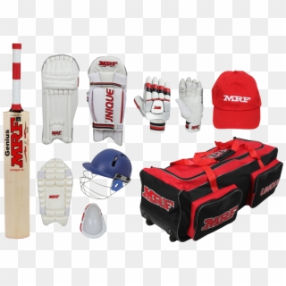 Cricket Kit Bag Png Image Background - Cricket Kit Of Mrf, Transparent Png