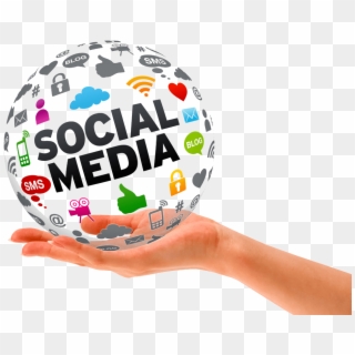 Social Media Globe Png - Media Social Marketing, Transparent Png