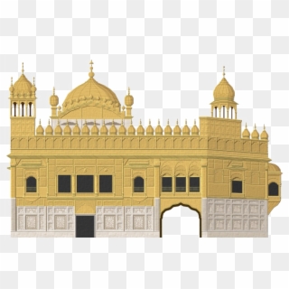 Golden Temple Png - Golden Temple Amritsar Drawing, Transparent Png