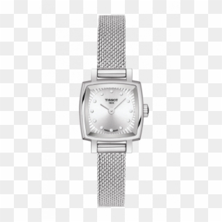 Tissot T-lady Square Diamond Dot Lovely Bracelet Watch - Tissot Womens Watches, HD Png Download