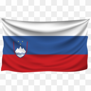 Slovenia Wrinkled Flag Png Transparent Image - Flag Of Bulgaria Png, Png Download