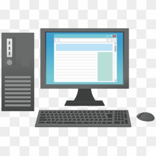 Desktop Computers Personal Computer Download Computer - Desktop Computer, HD Png Download
