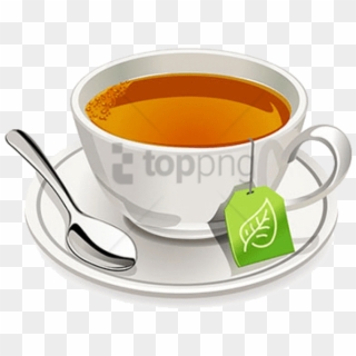 Free Png Tea Png Png Image With Transparent Background - Tea Cup With Tea Bag, Png Download