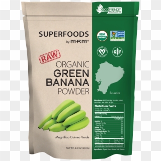 Superfoods Raw Organic Green Banana Powder - Superfoods Matcha Green Tea Powder, HD Png Download
