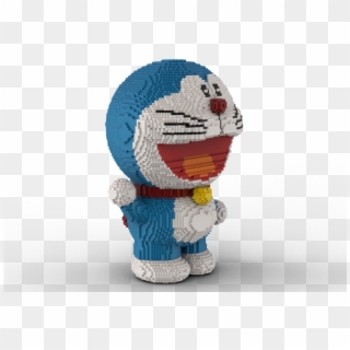Lego Zero Doraemon Doraemon Doraemon Statue Building - Cartoon, HD Png Download