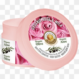 Venus Secrets Body Butter With Olive Oil & Rose Milk - Bar Soap, HD Png Download