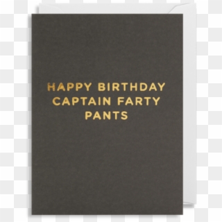 Happy Birthday Captain Farty Pants - Book Cover, HD Png Download