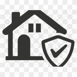 Security Shield Clipart Building Security - Home Insurance Icon, HD Png Download