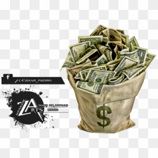Bag Full Of Dollars Money transparent PNG - StickPNG