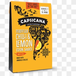 Capsican Chilli And Lemon Cook Sauce - Capsicana Mexican, HD Png Download