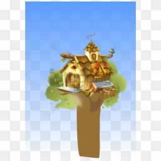 Free Png Tree House Pictures Animated Png Image With - Beautiful Scenery Of Nice Cartoon, Transparent Png