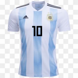 Argentina 2018 Home Jersey Dybala - Argentina Soccer Jersey 2018, HD Png Download